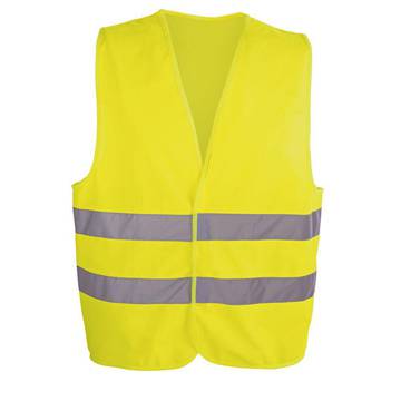 YELLOWSTONE. Gilet alta visibilità in 100% poliestere - 108 - Giallo