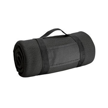 THORPE. Coperta in pile da (180 g/m²) con impugnatura removibile - 103 - Nero