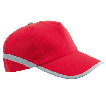 JONES. Cappellino in poliestere con elementi riflettenti - 105 - Rosso
