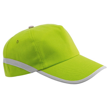 JONES. Cappellino in poliestere con elementi riflettenti - 119 - Verde chiaro