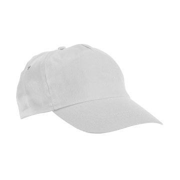 CAMPBEL. Cappellino in poliestere - 106 - Bianco
