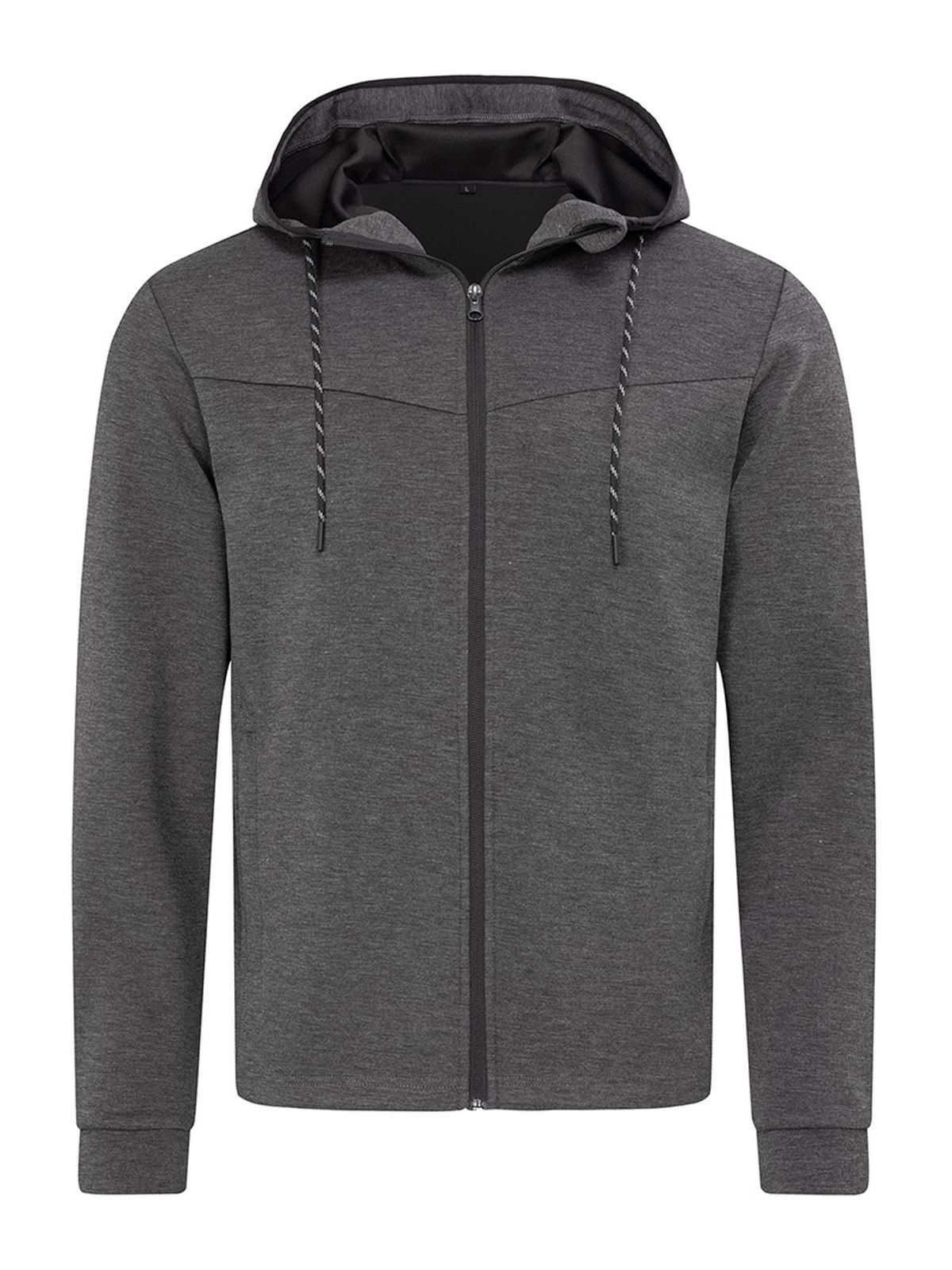 Recycled Scuba Jacket - ANH - Anthra Heather