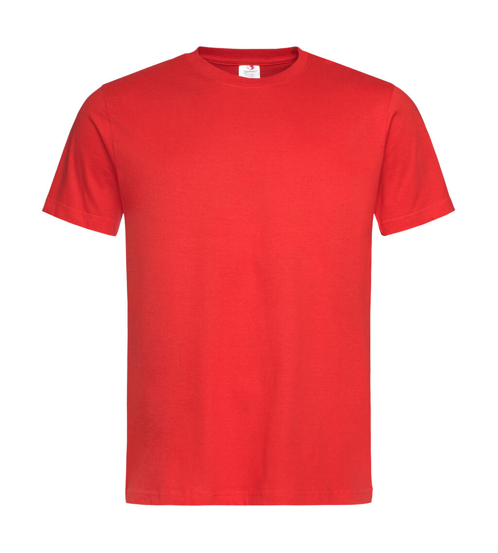 Classic-T Organic Unisex Crew Neck - 402 - Scarlet Red