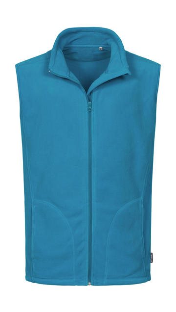 Gilet in pile Active - HWB - Hawaii Blue