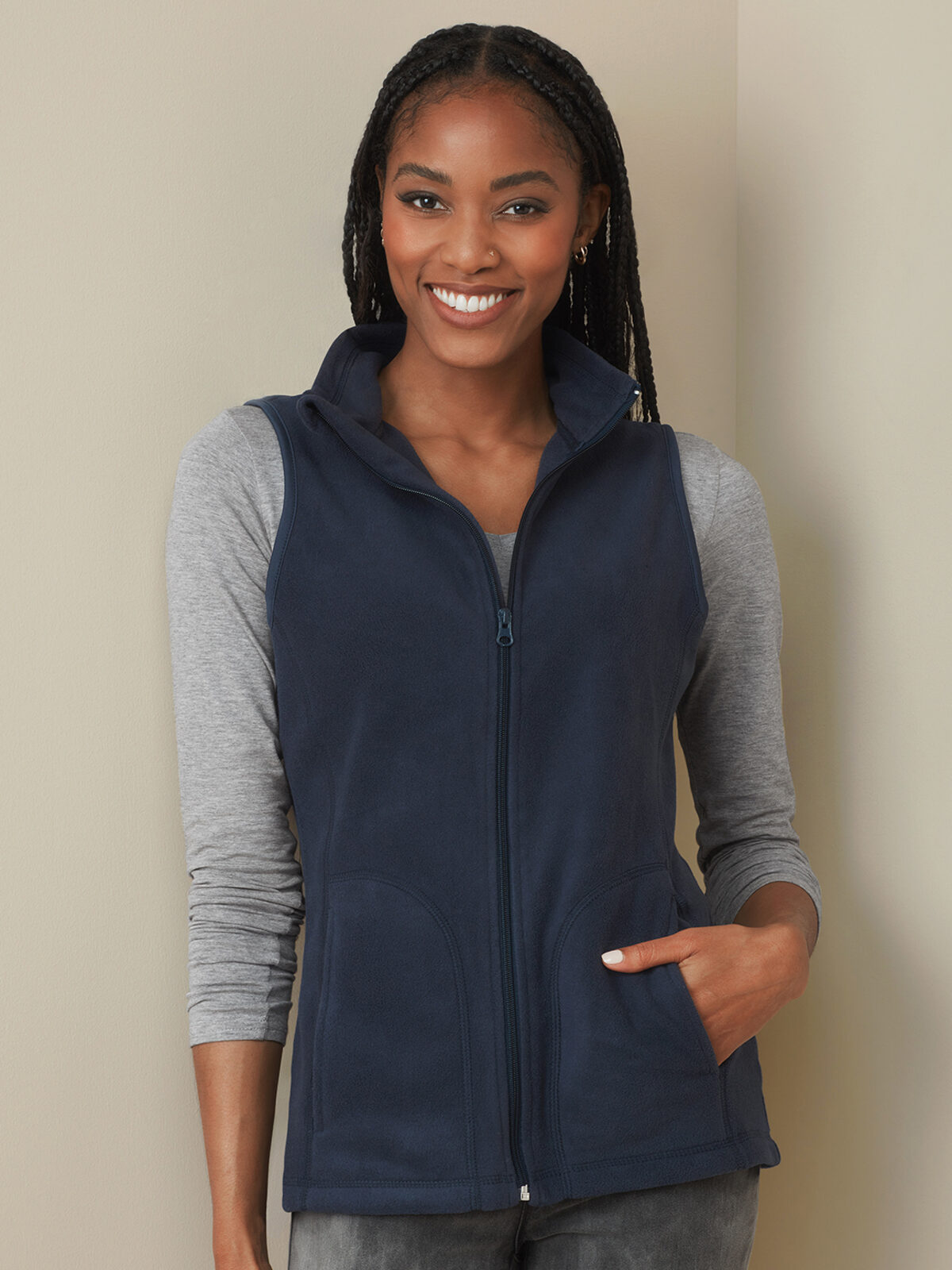 Classic Fleece Vest Women