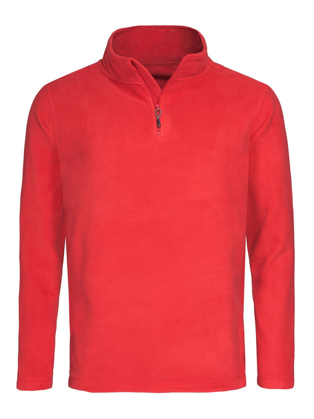 Classic Fleece Half-Zip - 402 - Scarlet Red