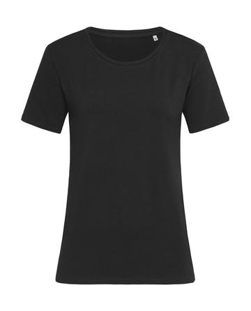 T-shirt donna girocollo Relaxed Claire - BLO - Black Opal LC