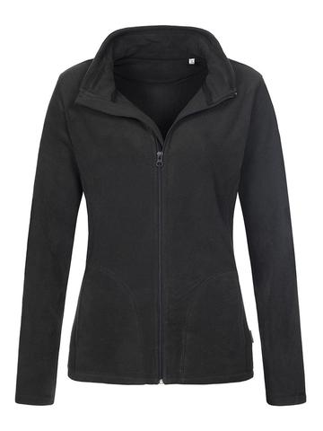 Giacca in pile donna Active - BLO - Black Opal LC