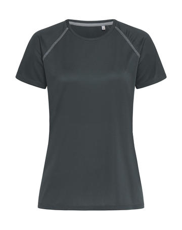 T-shirt donna Active 140 Team Raglan - GRG - Granite Grey