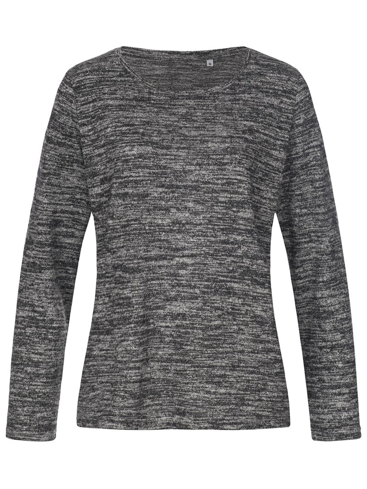 Knit Sweater - dark grey melange