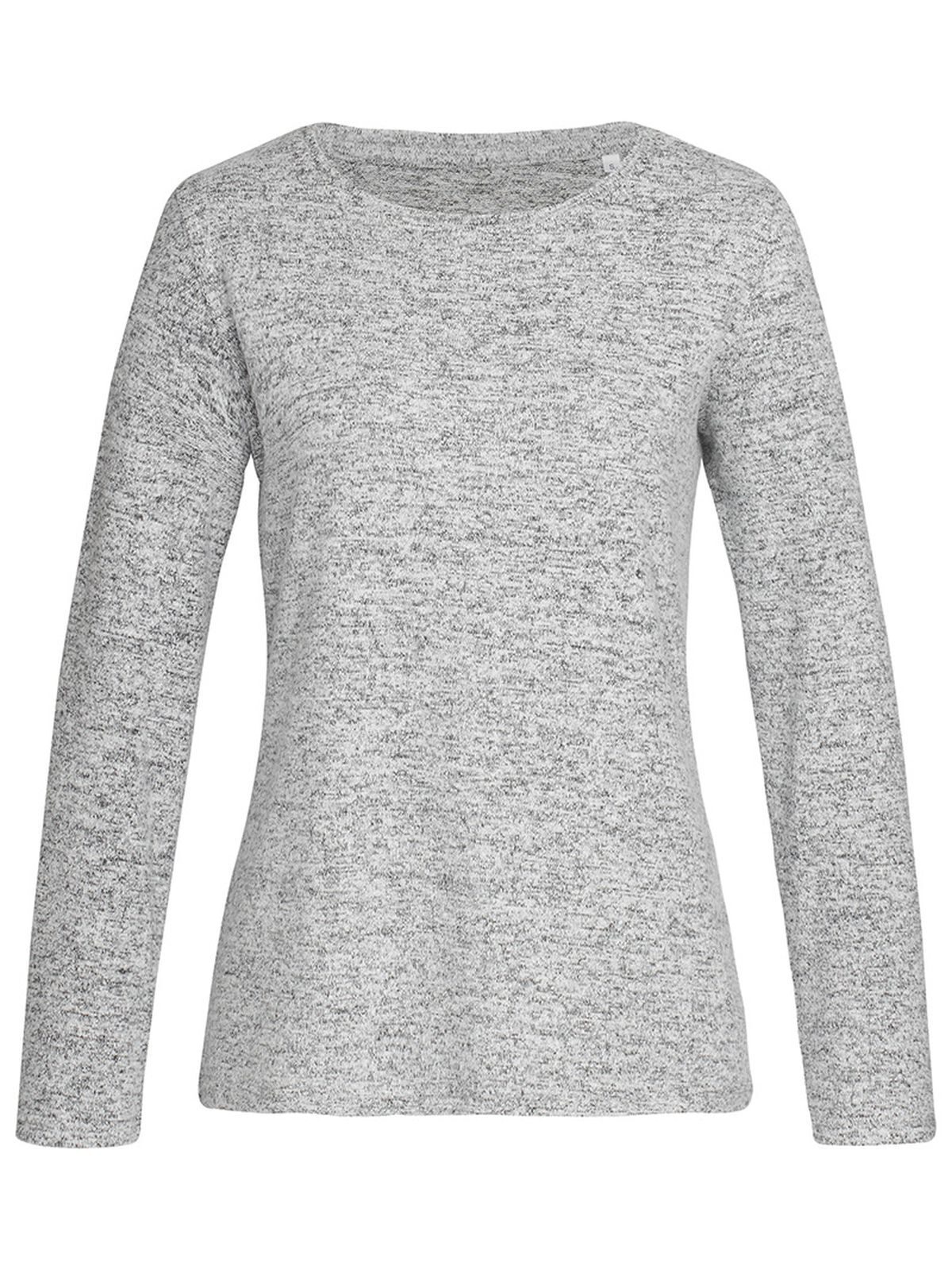 Knit Sweater - light grey melange