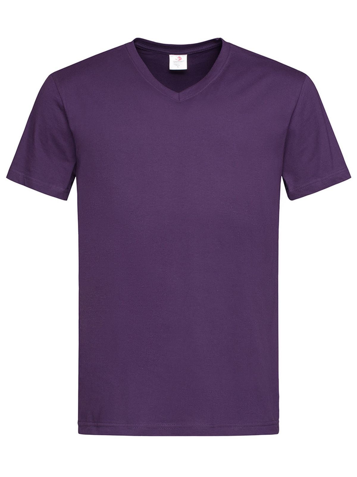 Classic-T V-Neck - DBY - Deep Berry