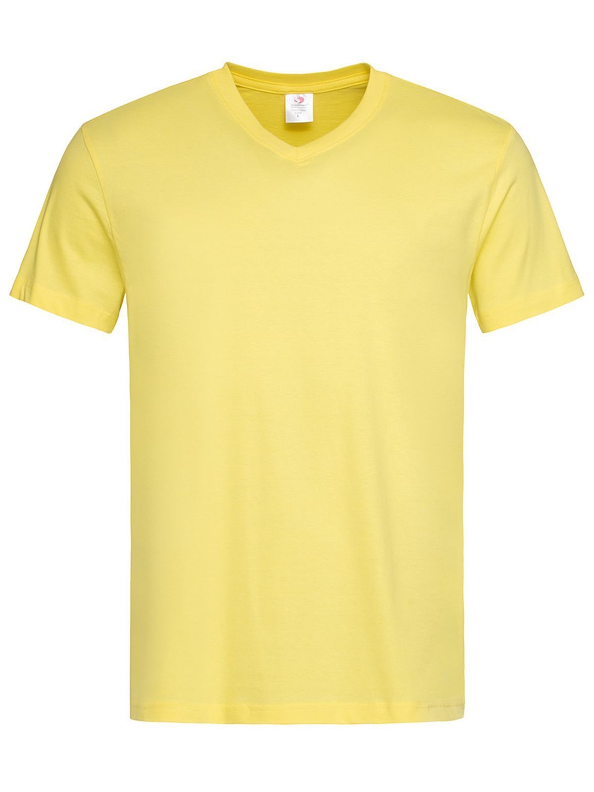 Classic-T V-Neck - YEL - Yellow