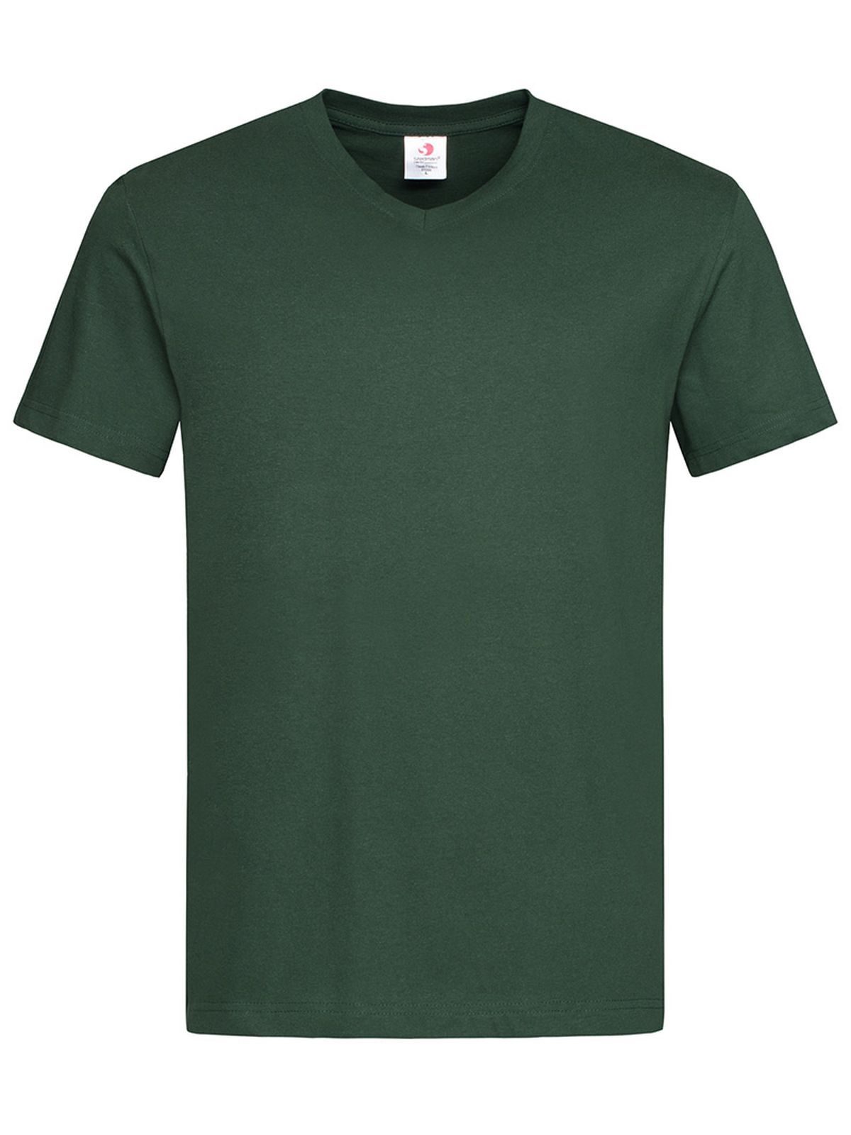 Classic-T V-Neck - BOG - Bottle Green
