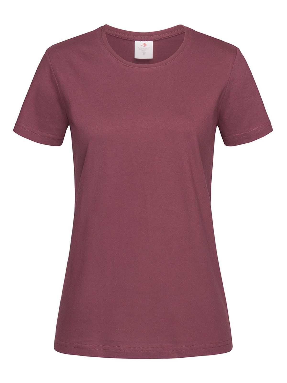 Classic-T Women - BGR - Burgundy Red