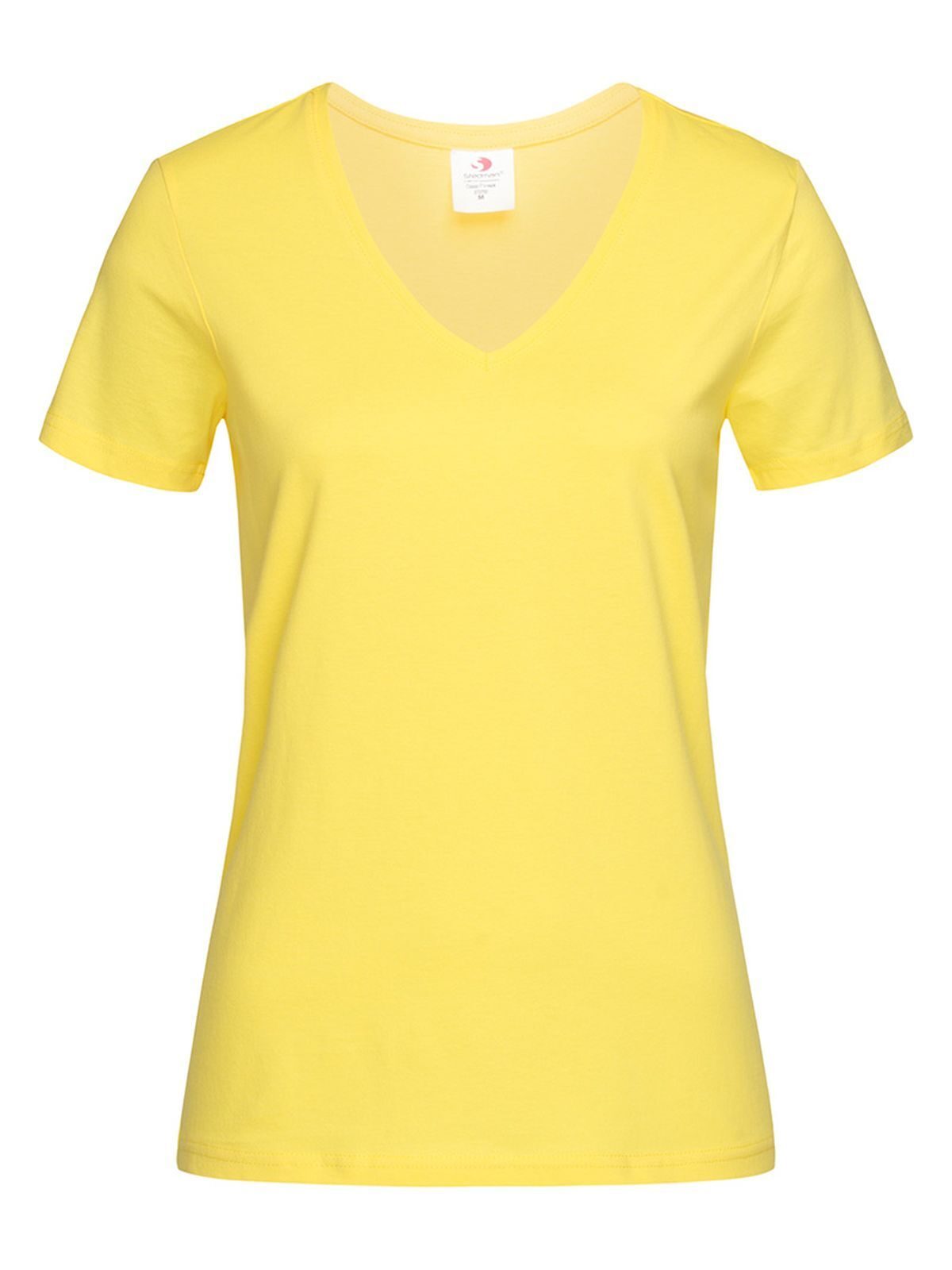 Classic-T V-Neck Women - YEL - Yellow
