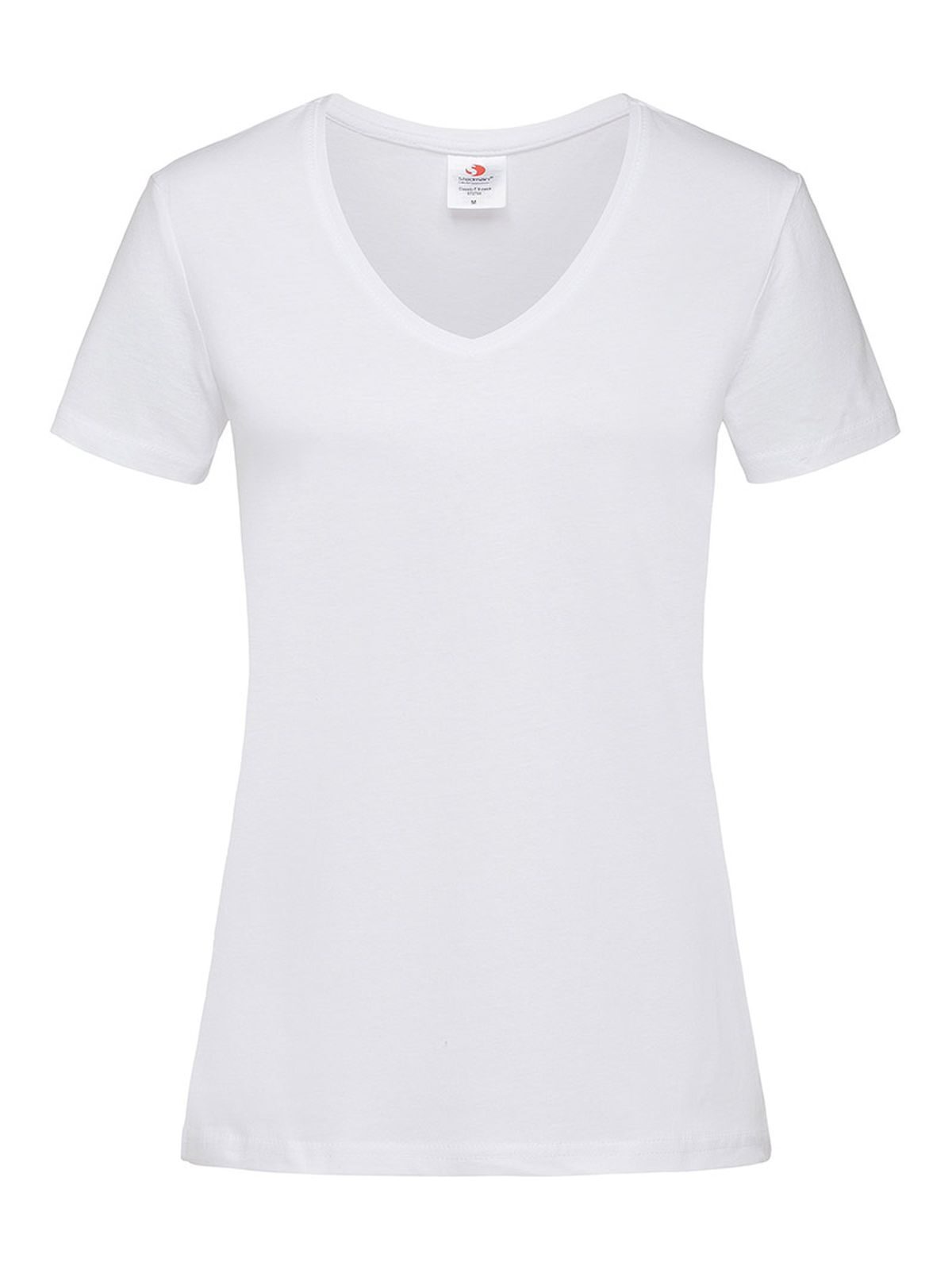 Classic-T V-Neck Women - WHI - White LC