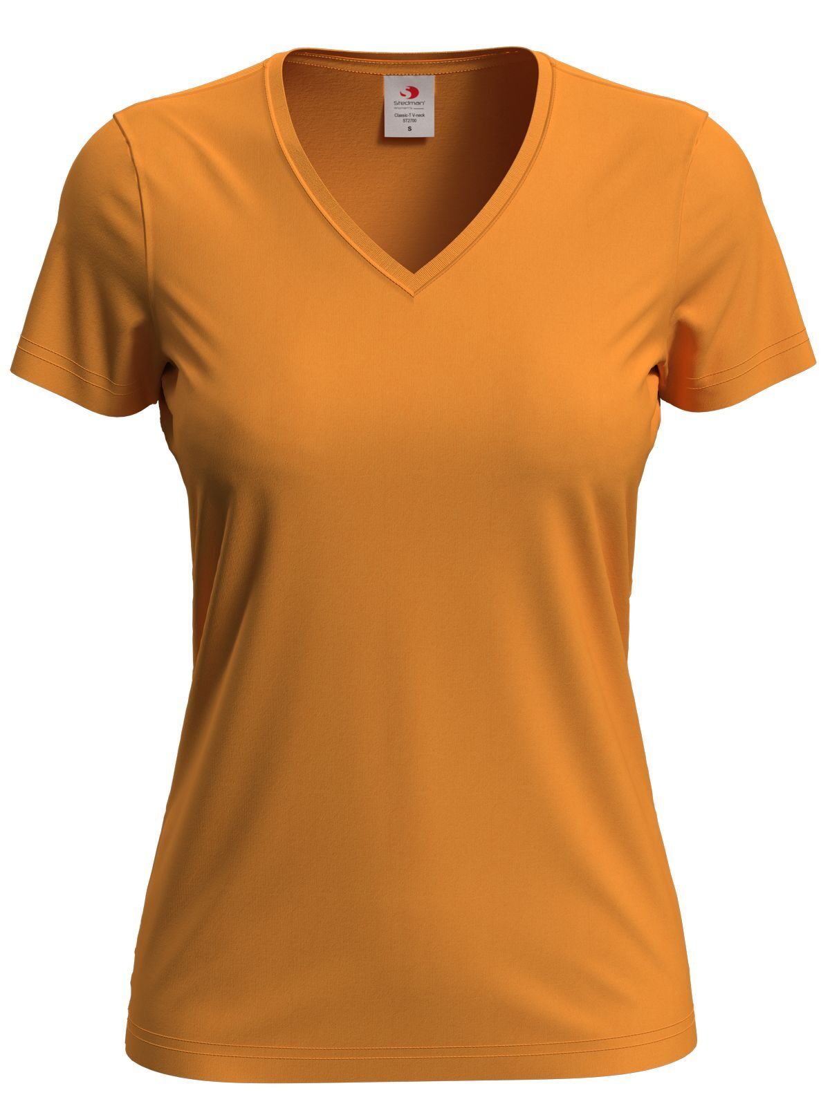Classic-T V-Neck Women - ORA - Orange