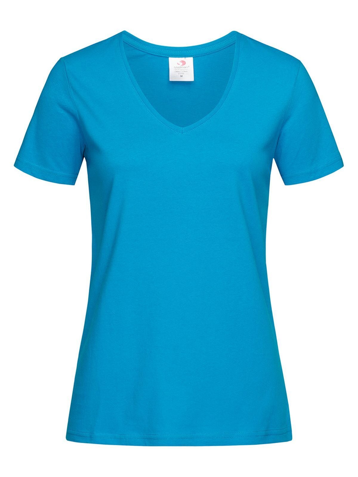 Classic-T V-Neck Women - OCB - Ocean Blue