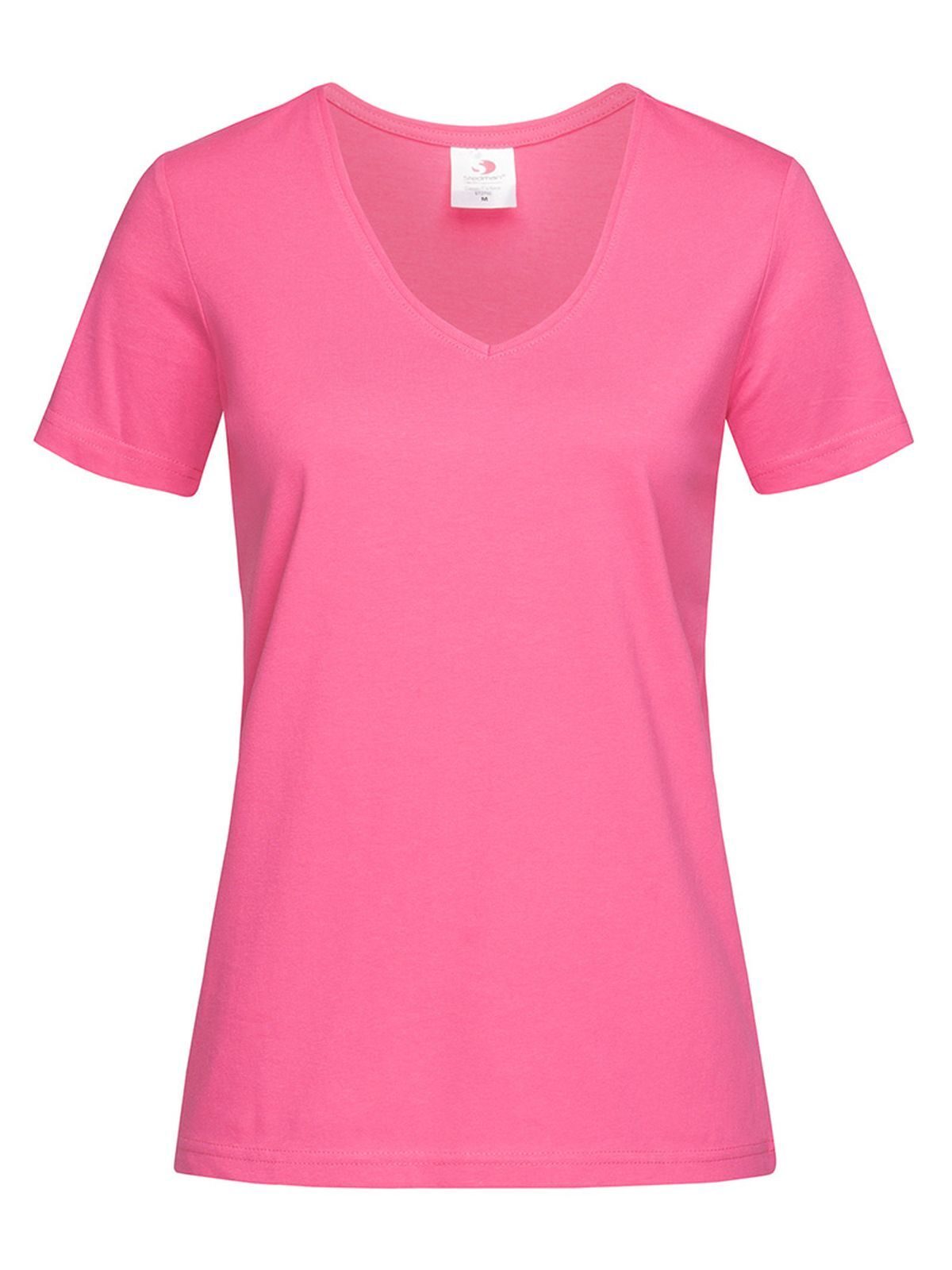 Classic-T V-Neck Women - SPK - Sweet Pink