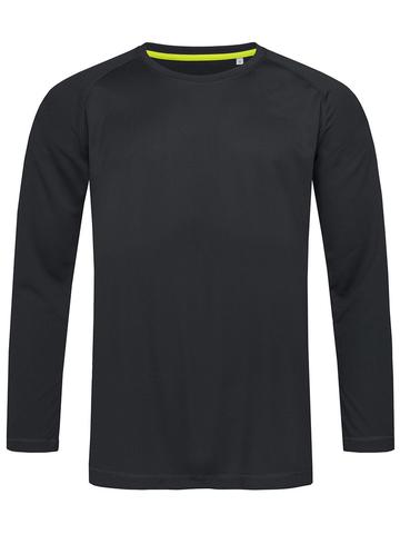 Active Sport-T raglan manica lunga - BLO - Black Opal LC
