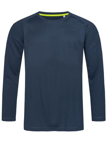 Active Sport-T raglan manica lunga - MAB - Marina Blue