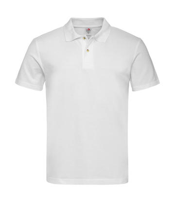Piquet Men manica corta - WHI - White LC