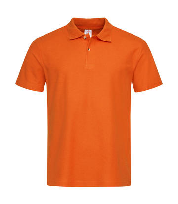 Piquet Men manica corta - ORA - Orange