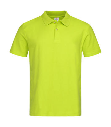 Piquet Men manica corta - BLI - Bright Lime