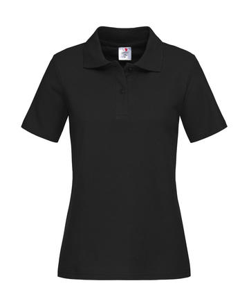 Polo piquè donna manica corta - BLO - Black Opal LC