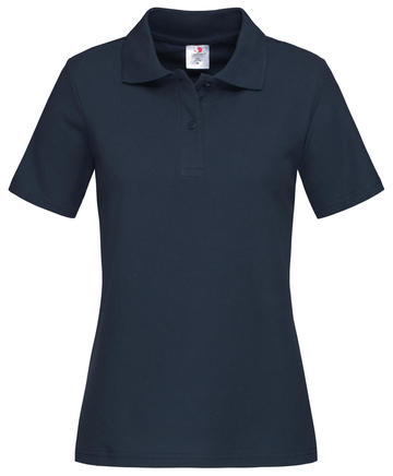 Polo piquè donna manica corta - BLM - Blue Midnight