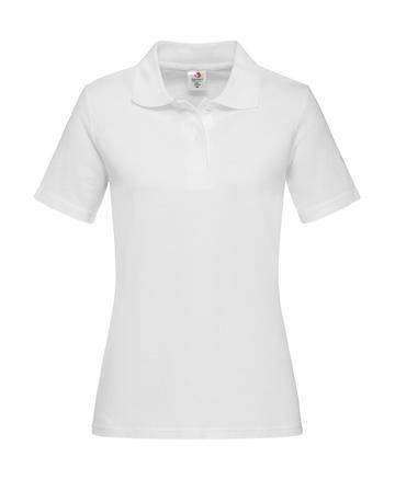 Polo piquè donna manica corta - WHI - White LC