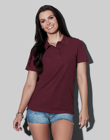 Polo piquè donna manica corta