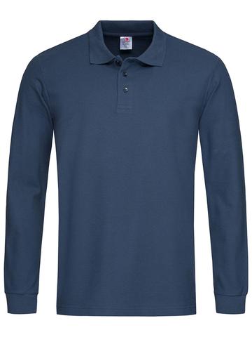 Piquet Men maniche lunghe - NAV - Navy Blue