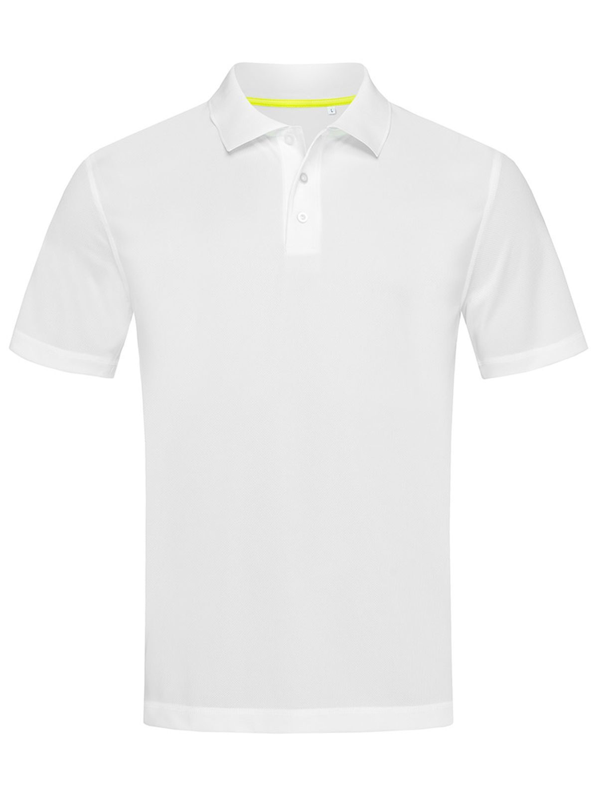 Mesh Polo - WHI - White LC