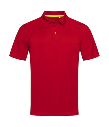 Active Sport Polo - CSR - Crimson Red