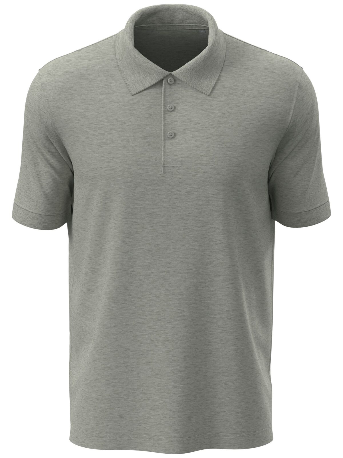 Lux Polo Men - GYH - Grey heather