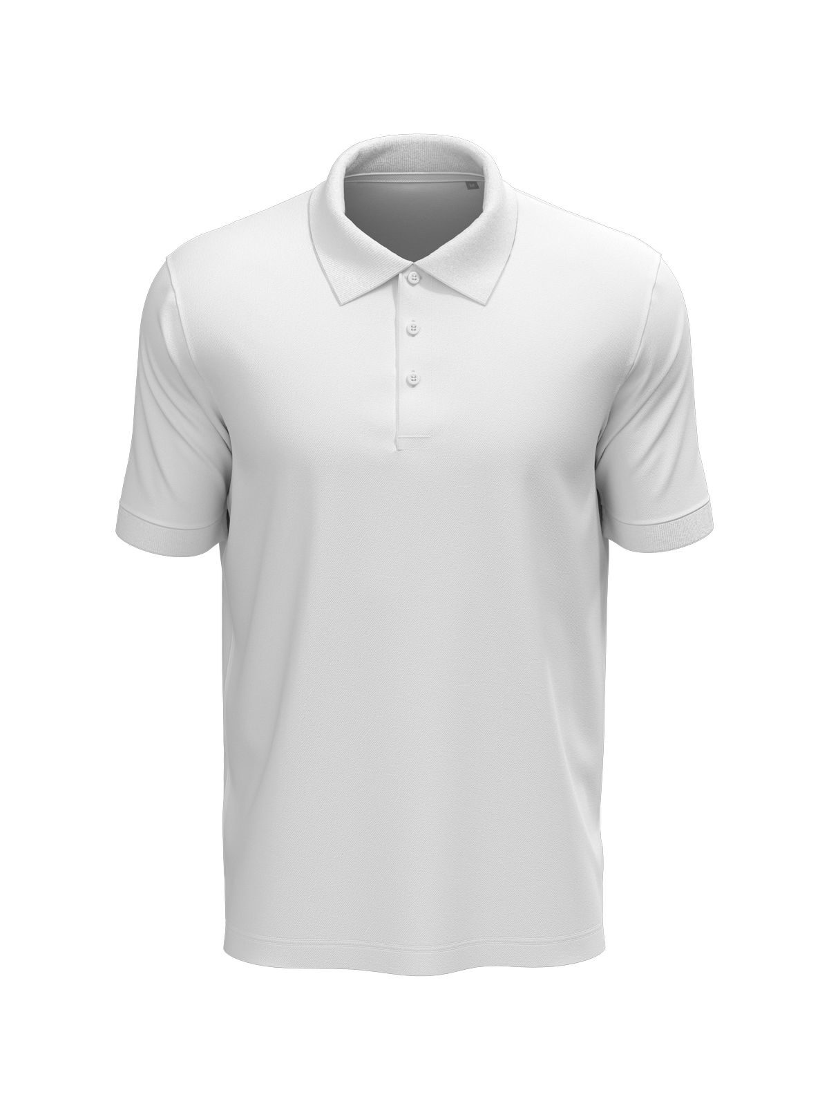 Lux Polo Men - WHI - White LC
