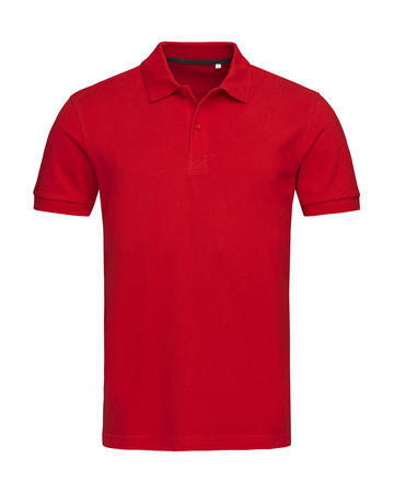 Star Henry polo piquè manica corta - CSR - Crimson Red