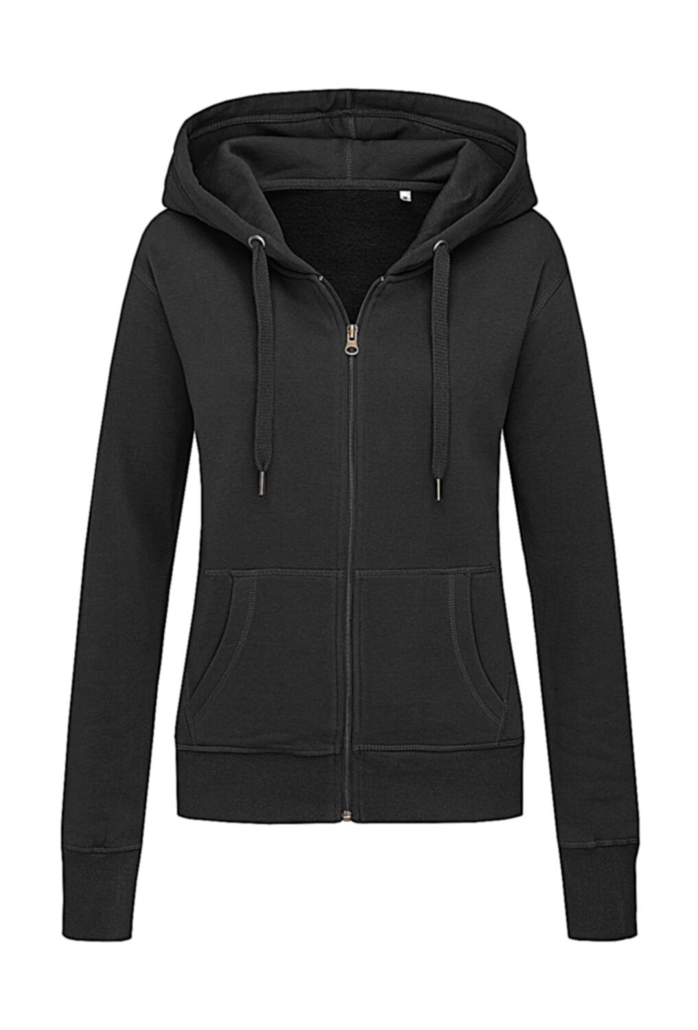 Felpa donna con zip e cappuccio - BLO - Black Opal LC