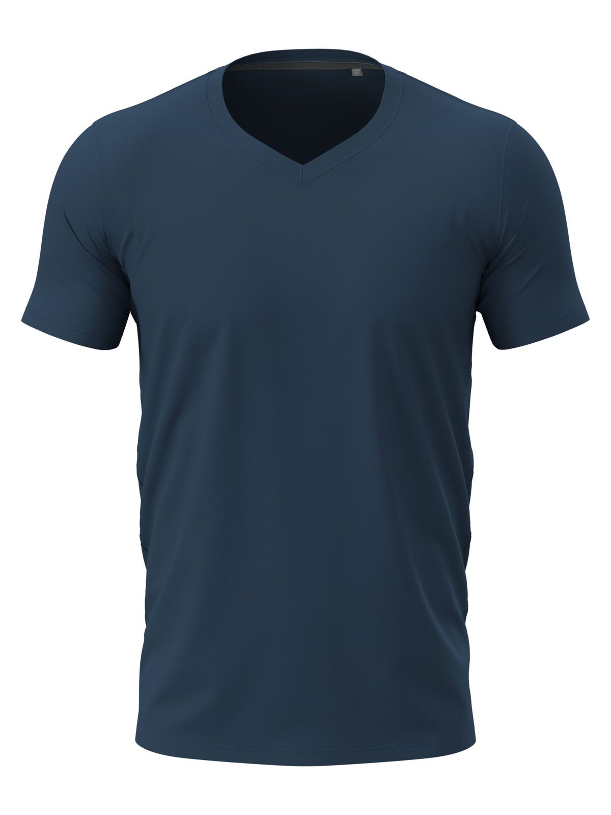 Stretch-T V-Neck - NAV - Navy Blue