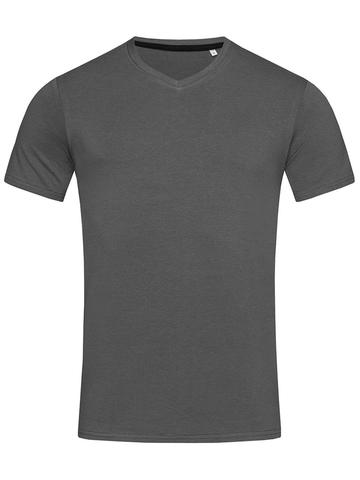 Clive V-Neck - SLG - Slate Grey