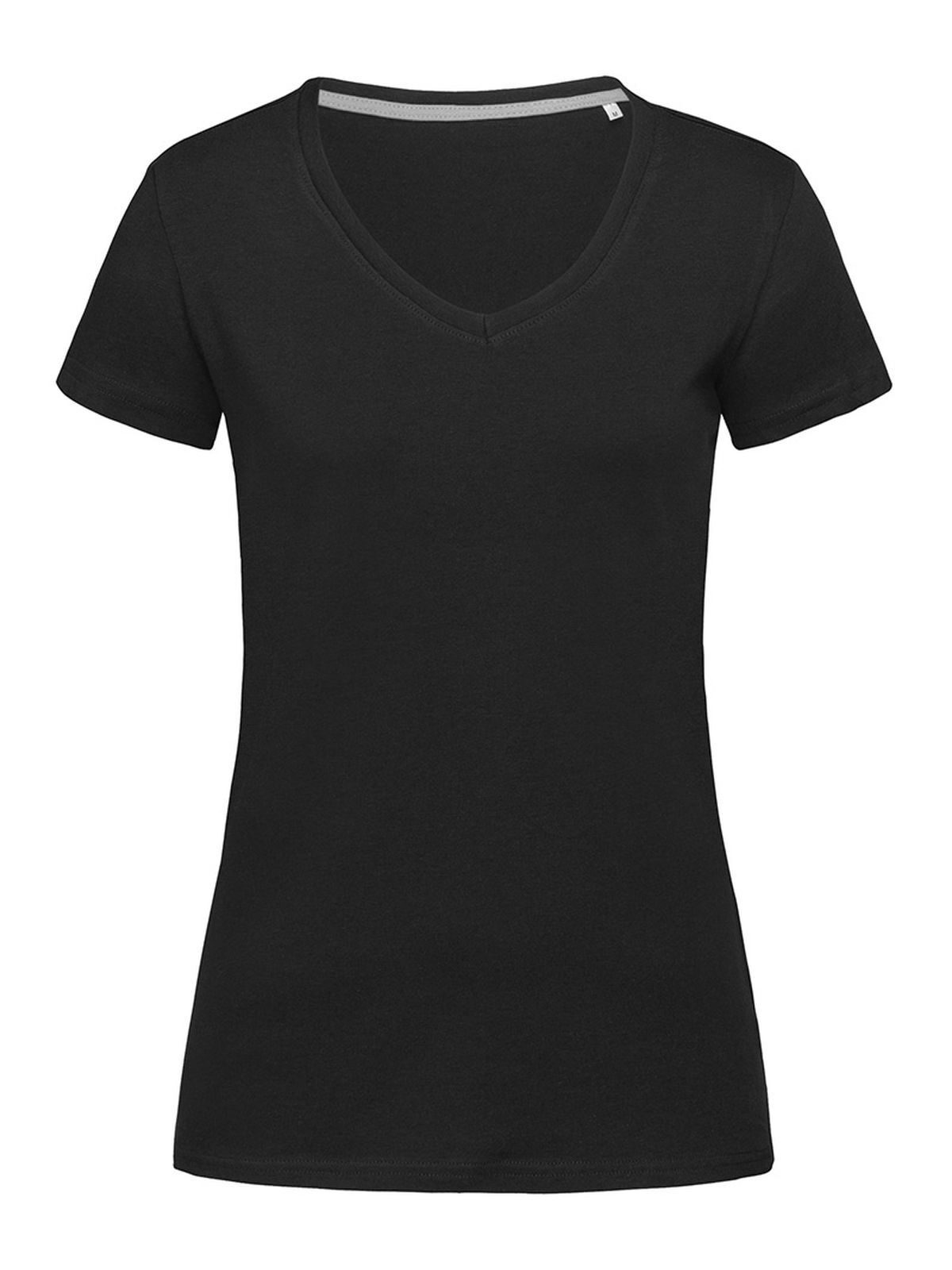 Stretch-T V-Neck Women - BLO - Black Opal LC
