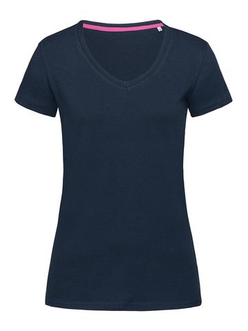 Claire V-Neck - MAB - Marina Blue