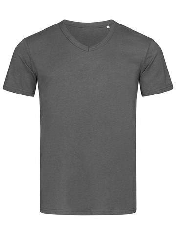 T-Shirt Ben V Neck - SLG - Slate Grey