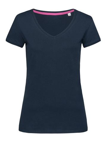 Megan V Neck - MAB - Marina Blue