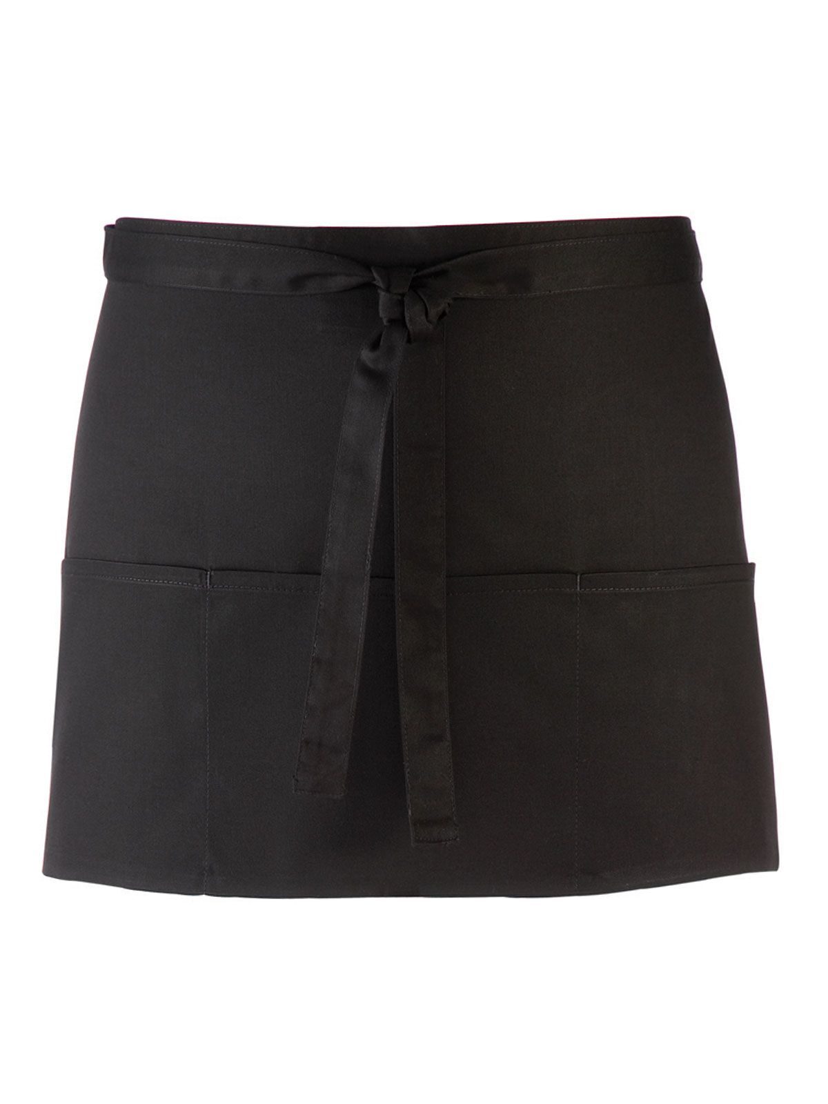 Colours Collection 3-Pocket Apron - black