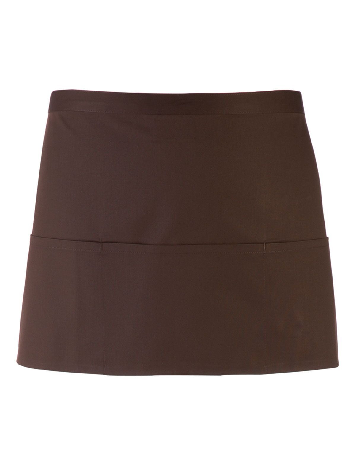 Colours Collection 3-Pocket Apron - BROW - brown