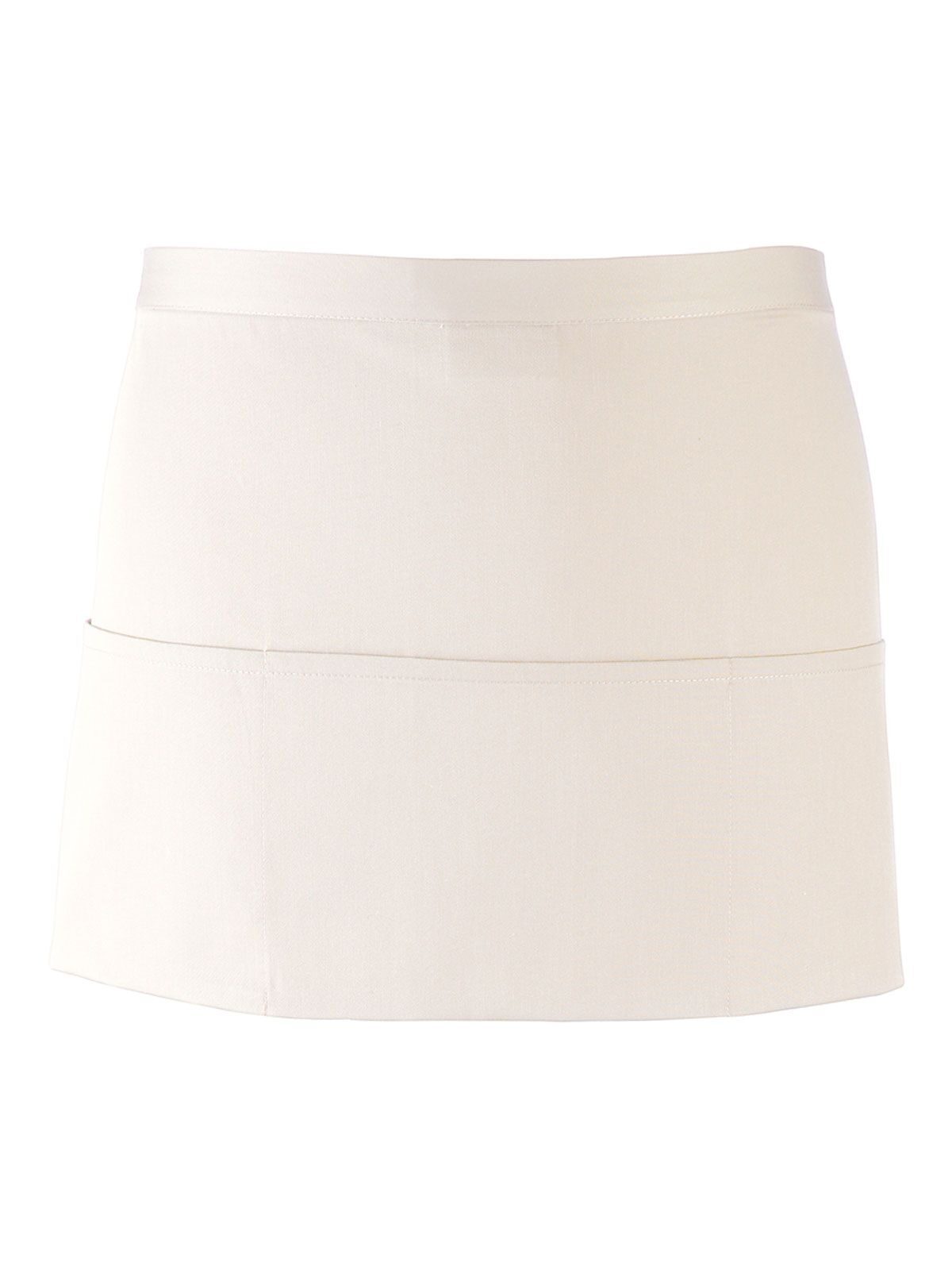 Colours Collection 3-Pocket Apron - WHIT - white