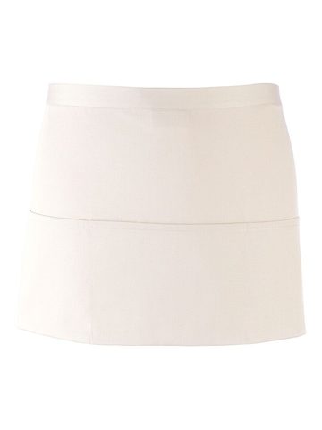 Colours Collection' Three Pocket Apron - WHIT - white
